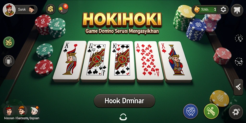 Tampilan gameplay HOKIHOKI yang menegangkan dan menarik.