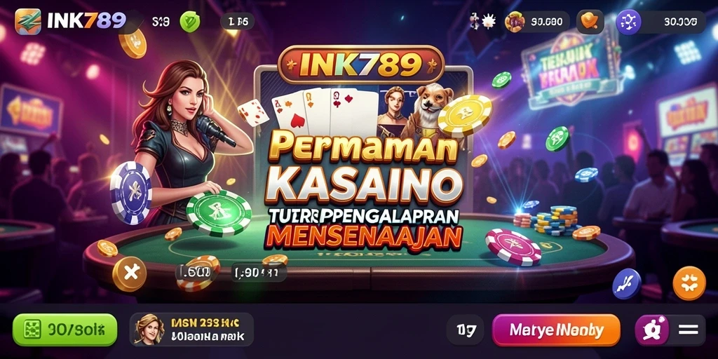 Tangkapan layar gameplay kasino INK789 yang menarik dan seru.