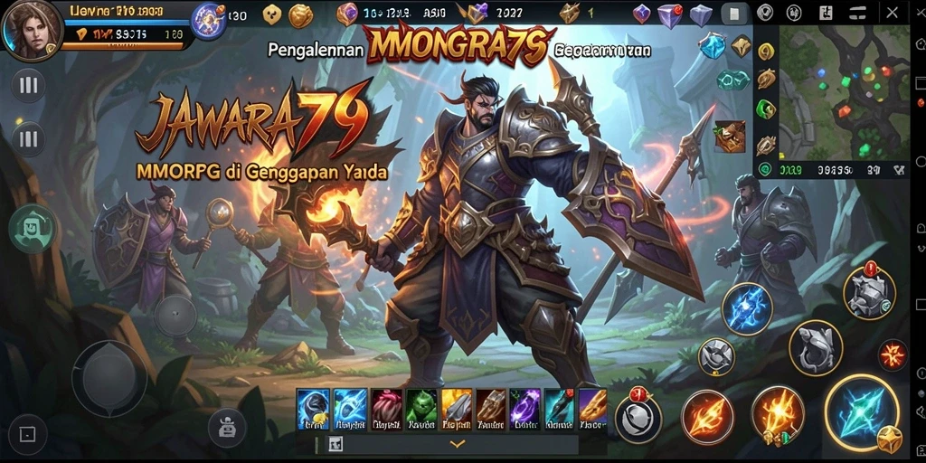 Tampilan gameplay seru dan menegangkan dari JAWARA79.